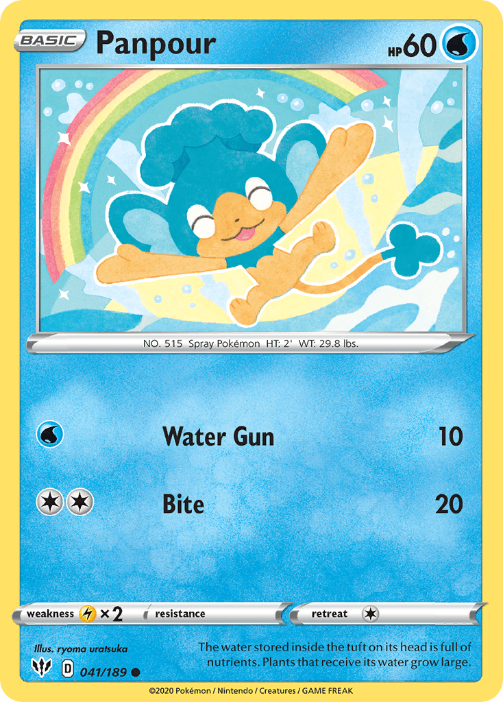 Panpour Darkness Ablaze card
