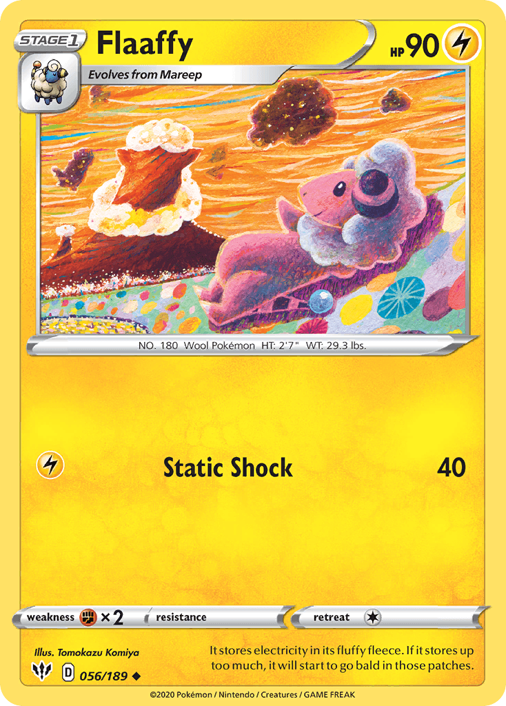 Flaaffy Darkness Ablaze card