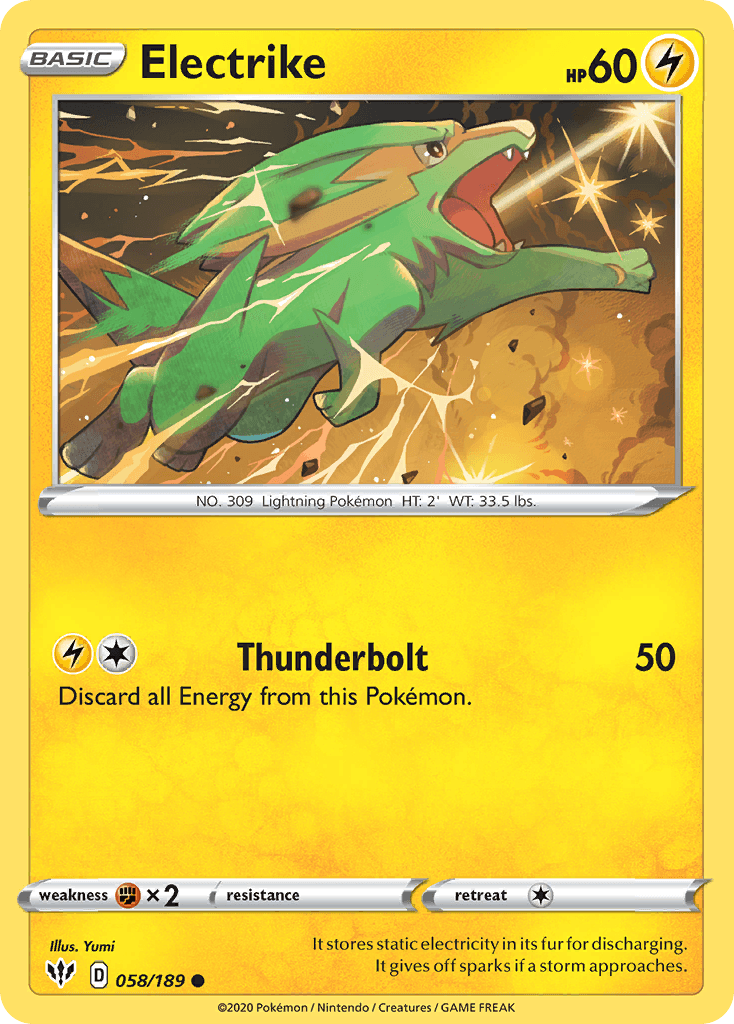 Electrike Darkness Ablaze card