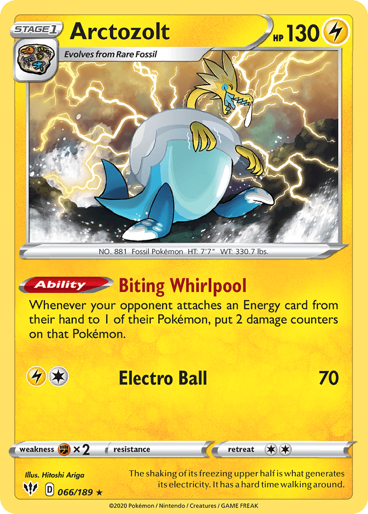 Arctozolt Darkness Ablaze card
