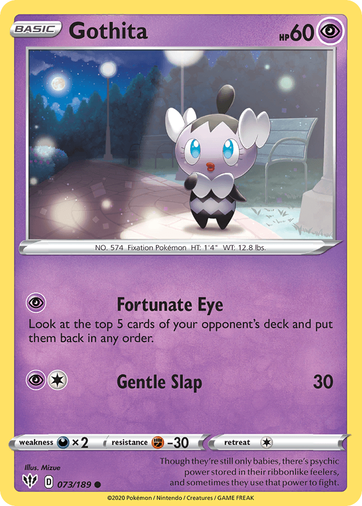 Gothita Darkness Ablaze card