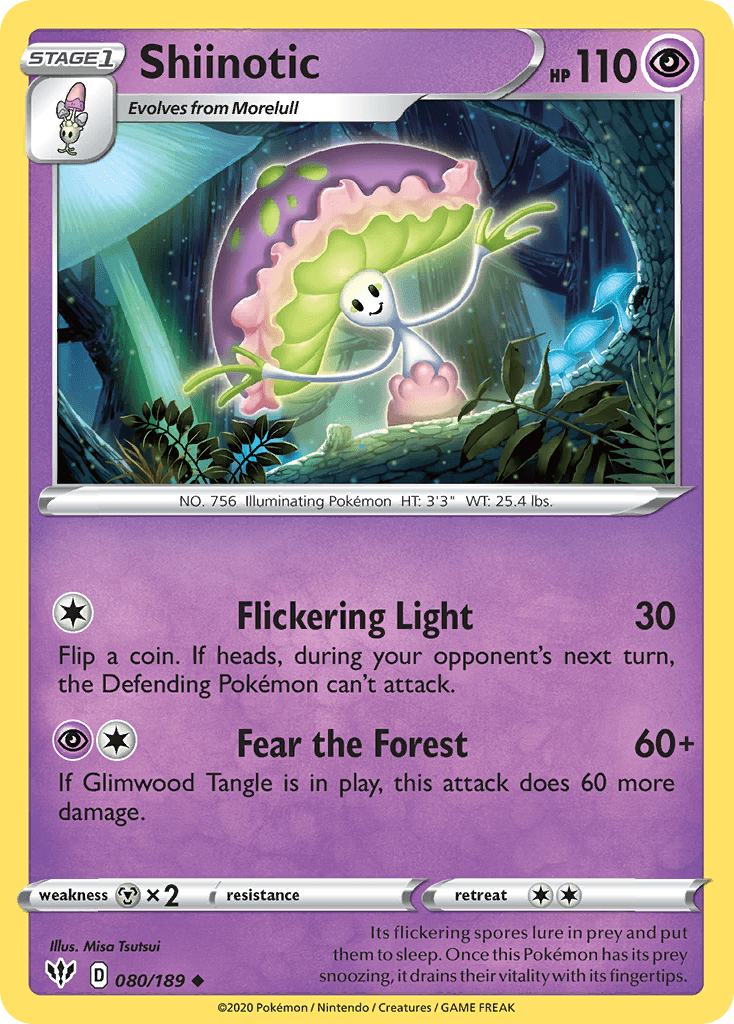 Shiinotic Darkness Ablaze card
