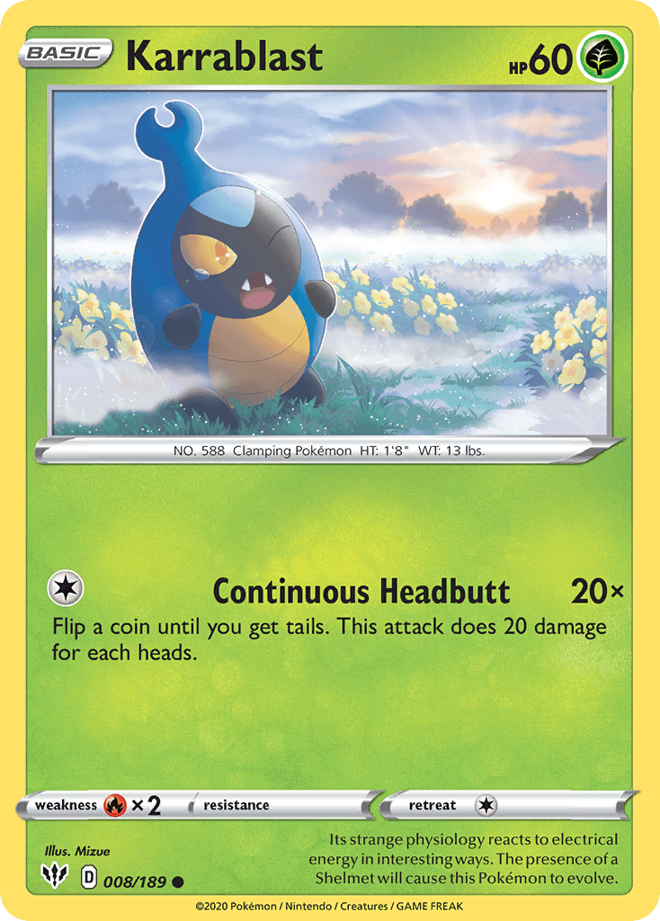 Karrablast Darkness Ablaze card