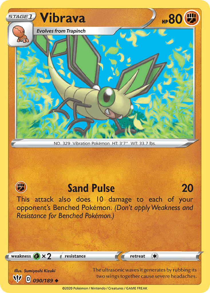 Vibrava Darkness Ablaze card