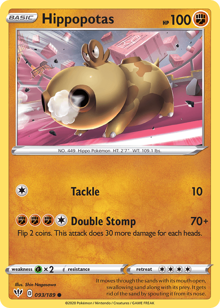 Hippopotas Darkness Ablaze card