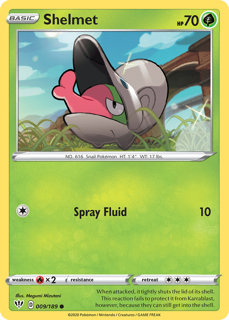 Shelmet Darkness Ablaze card