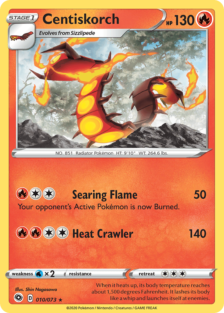Centiskorch Champion's Path card