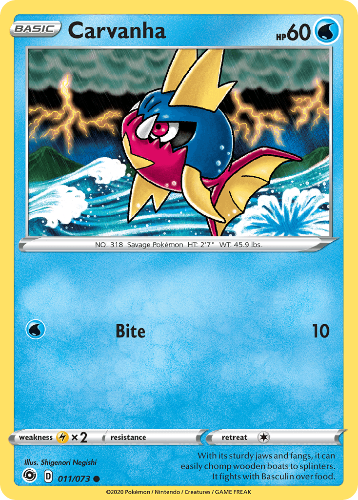 Carvanha Champion's Path card
