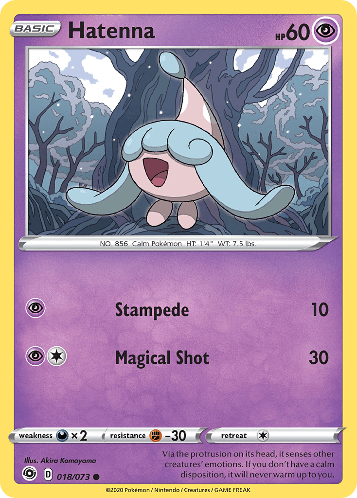 Hatenna Champion's Path card