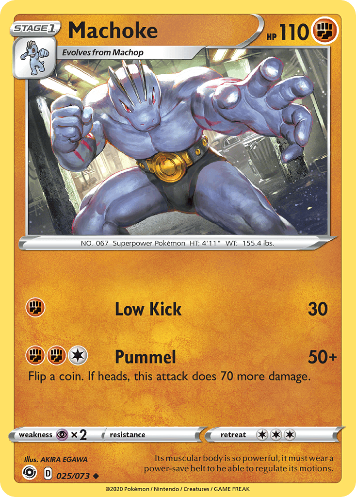 Machoke Champion's Path card