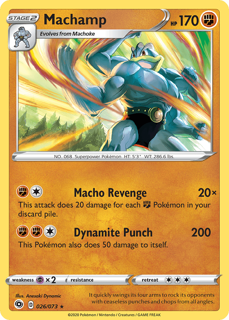 Machamp Champion's Path card