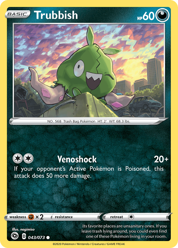 Trubbish Champion's Path card