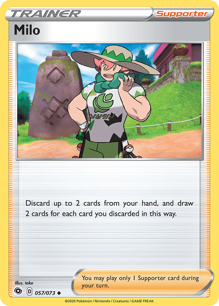 Milo Champion's Path card