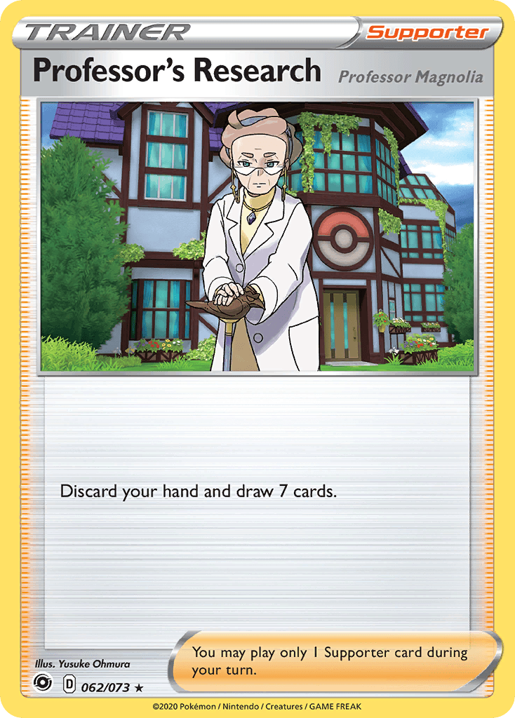 Professor's Research (Professor Magnolia) Champion's Path card