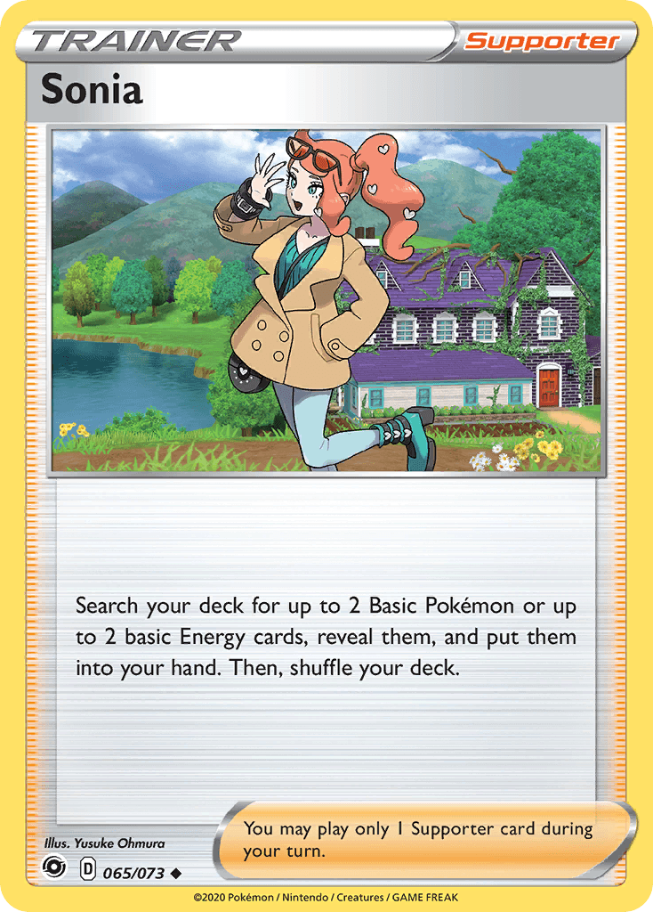 Sonia 寶可夢 card