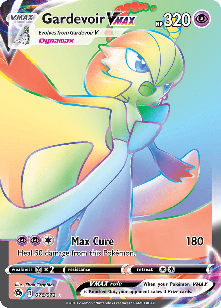 Gardevoir VMAX Champion's Path card