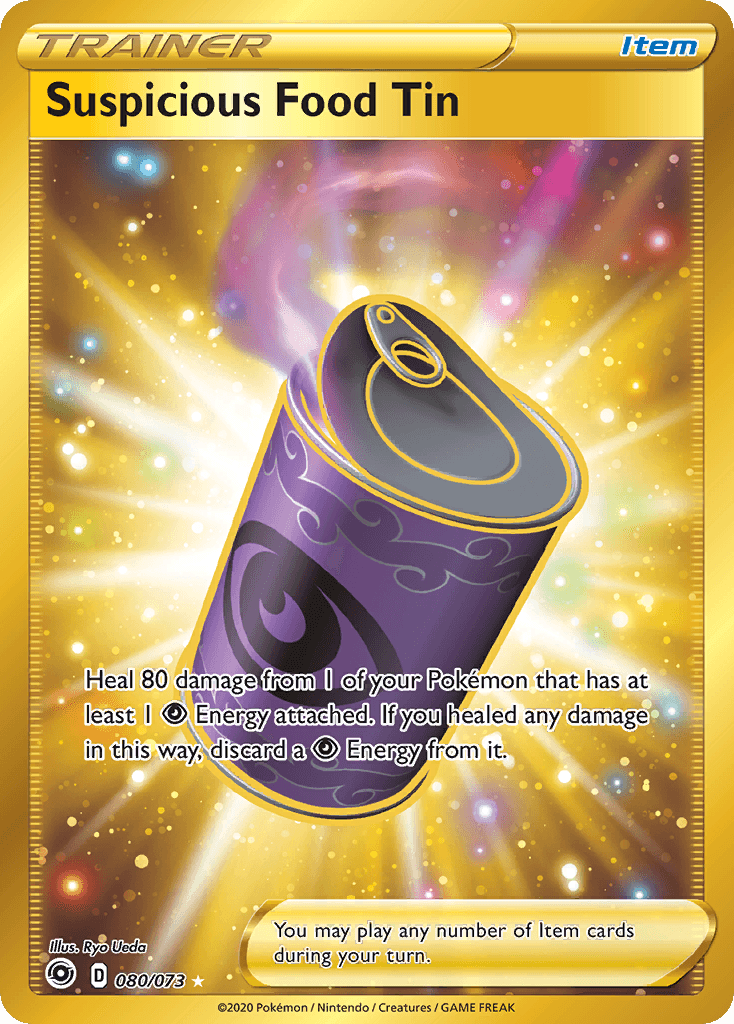 Suspicious Food Tin Champion's Path card