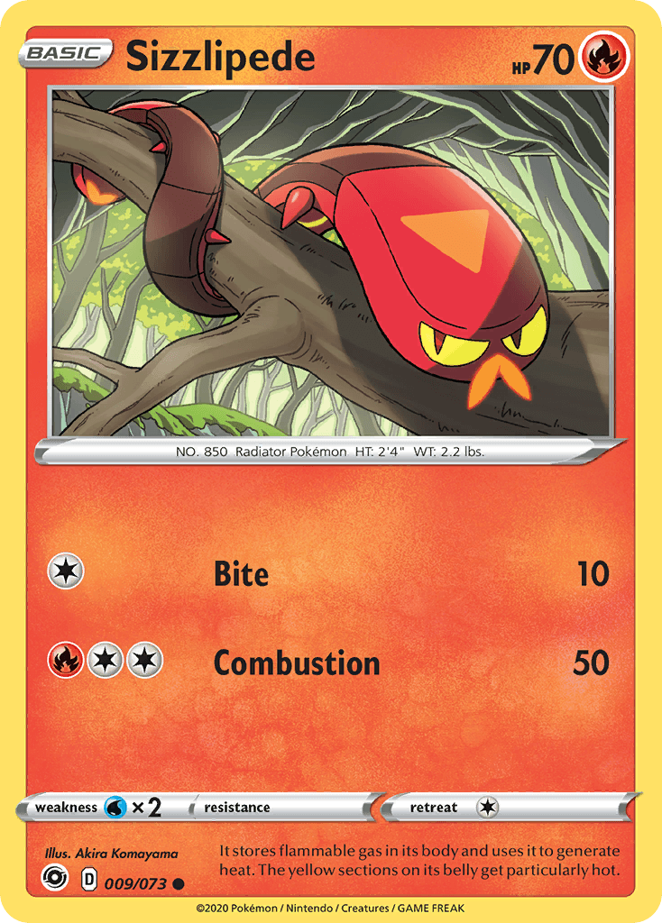 Sizzlipede Champion's Path card