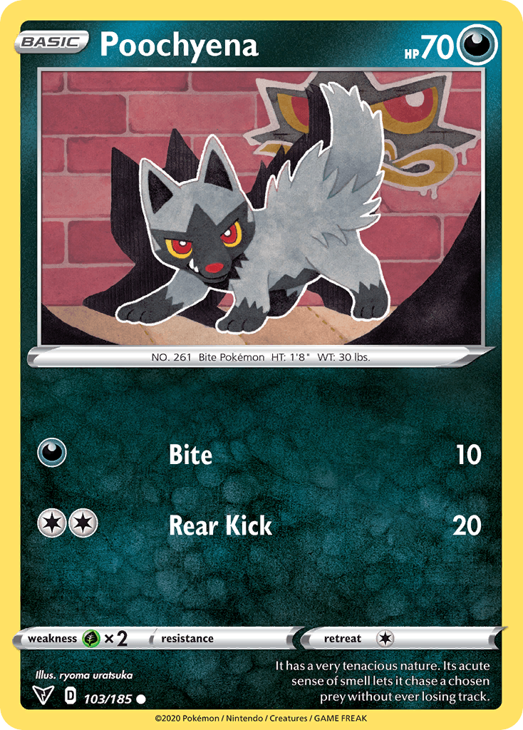 Poochyena Vivid Voltage card