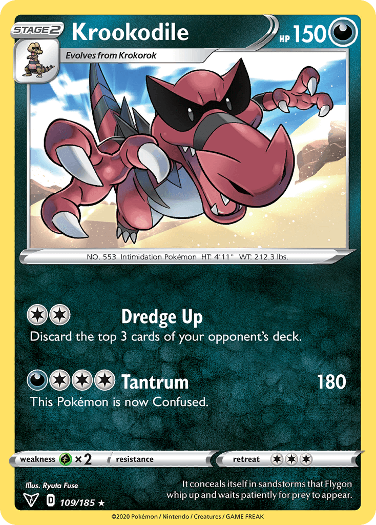 Krookodile Vivid Voltage card