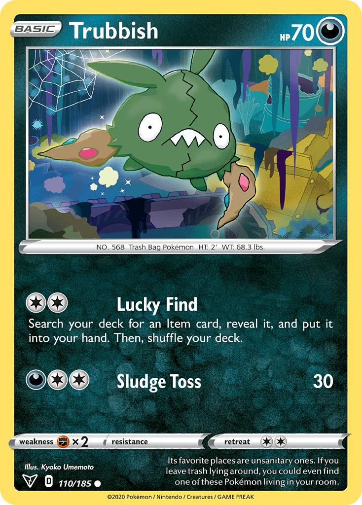Trubbish Vivid Voltage card