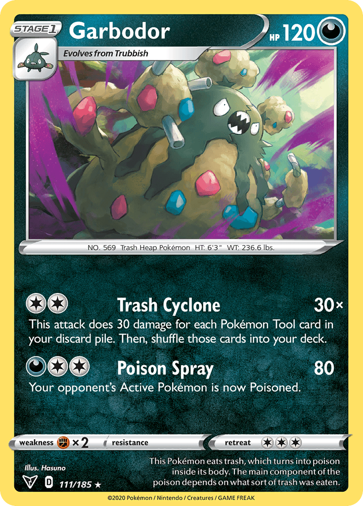 Garbodor Vivid Voltage card