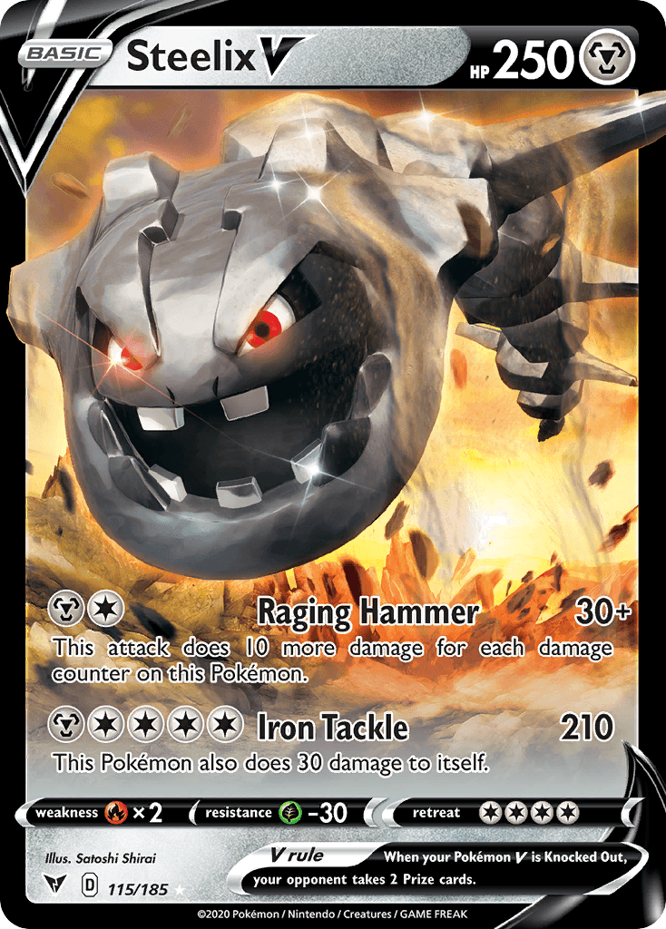 Steelix V Vivid Voltage card