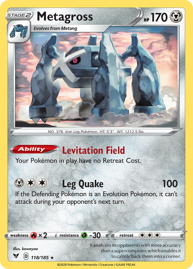 Metagross Vivid Voltage card