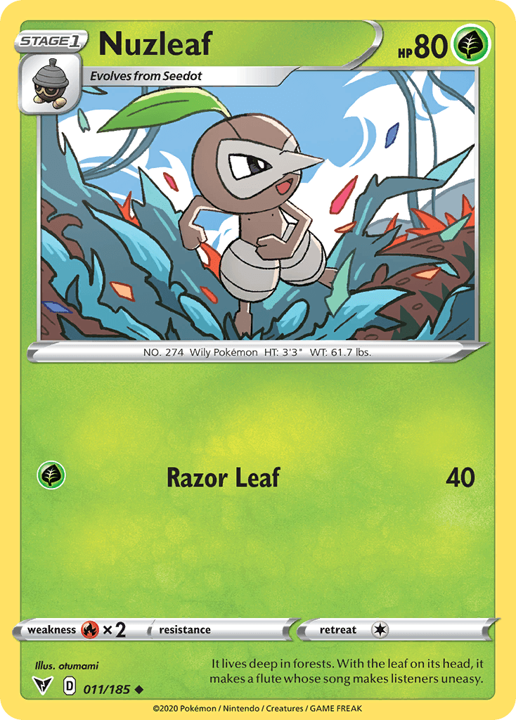 Nuzleaf Vivid Voltage card