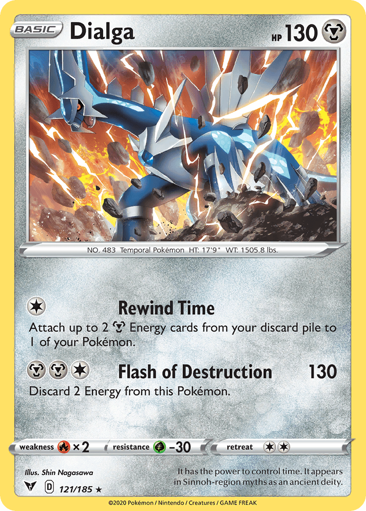 Dialga Vivid Voltage card