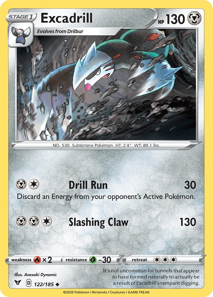 Excadrill Vivid Voltage card