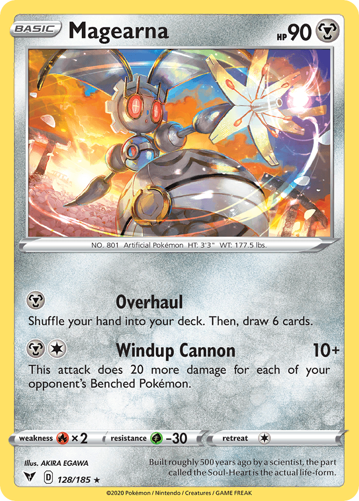 Magearna Vivid Voltage card