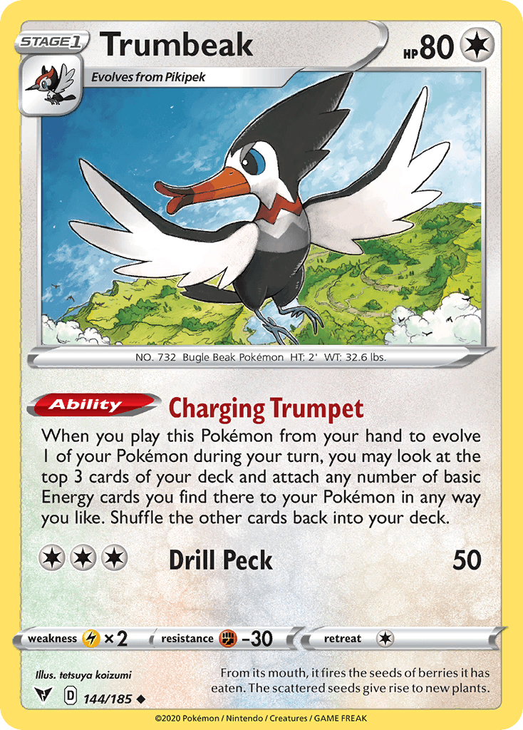 Trumbeak Vivid Voltage card