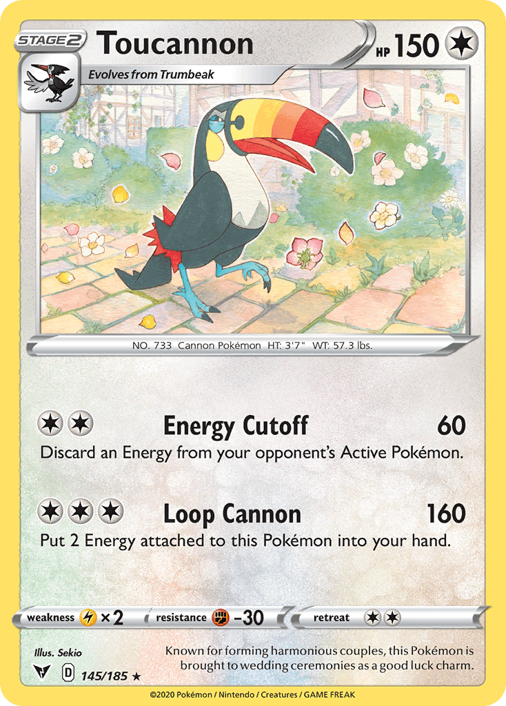 Toucannon Vivid Voltage card