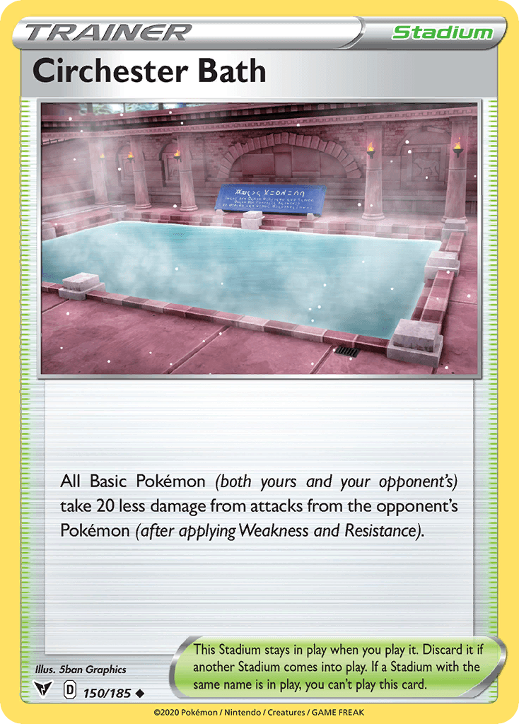 Circhester Bath Vivid Voltage card