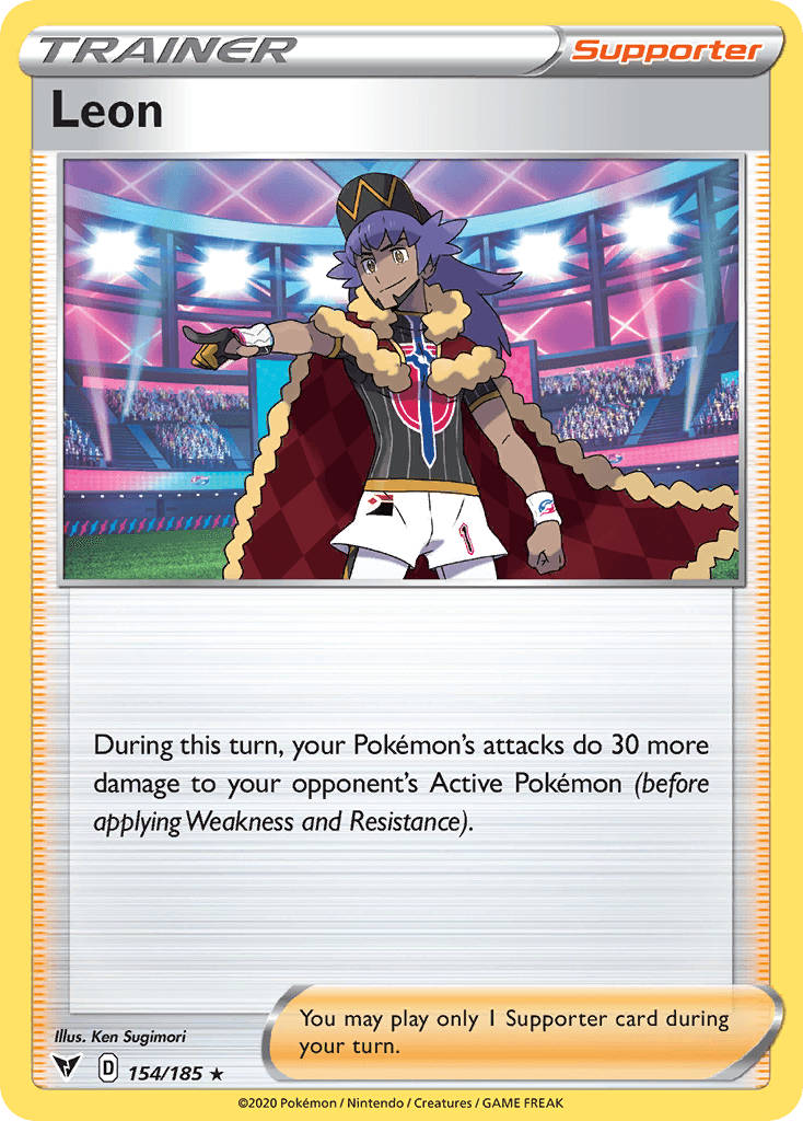 Leon Vivid Voltage card