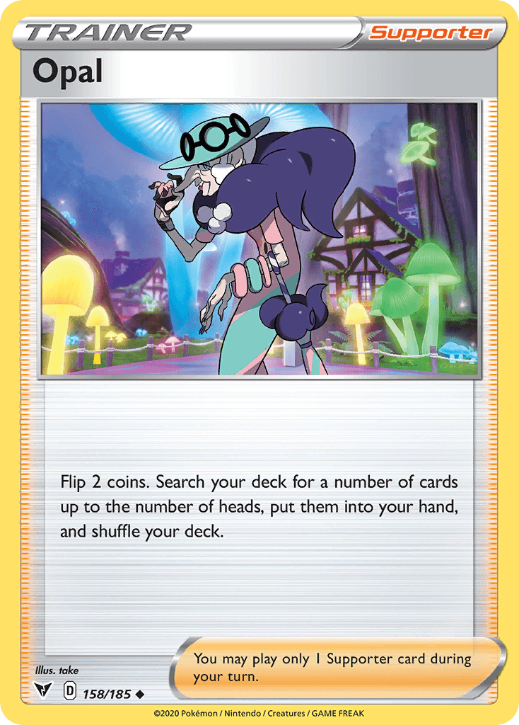 Opal Vivid Voltage card