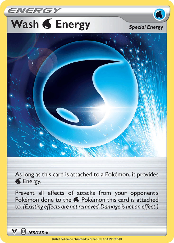 Wash Water Energy Vivid Voltage card