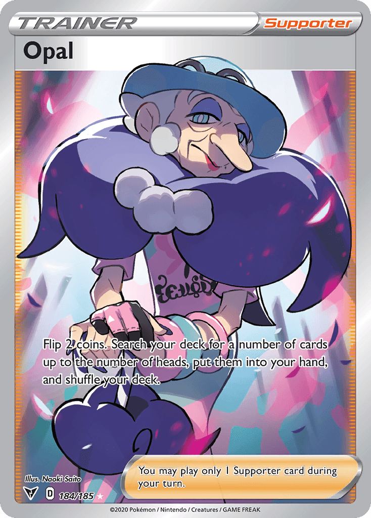 Opal Vivid Voltage card
