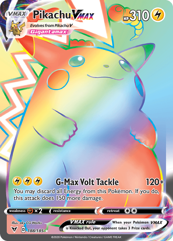 Pikachu VMAX Vivid Voltage card