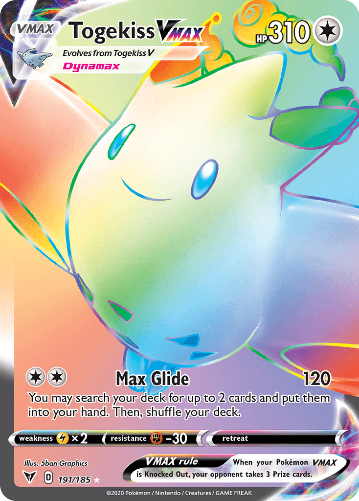 Togekiss VMAX Vivid Voltage card
