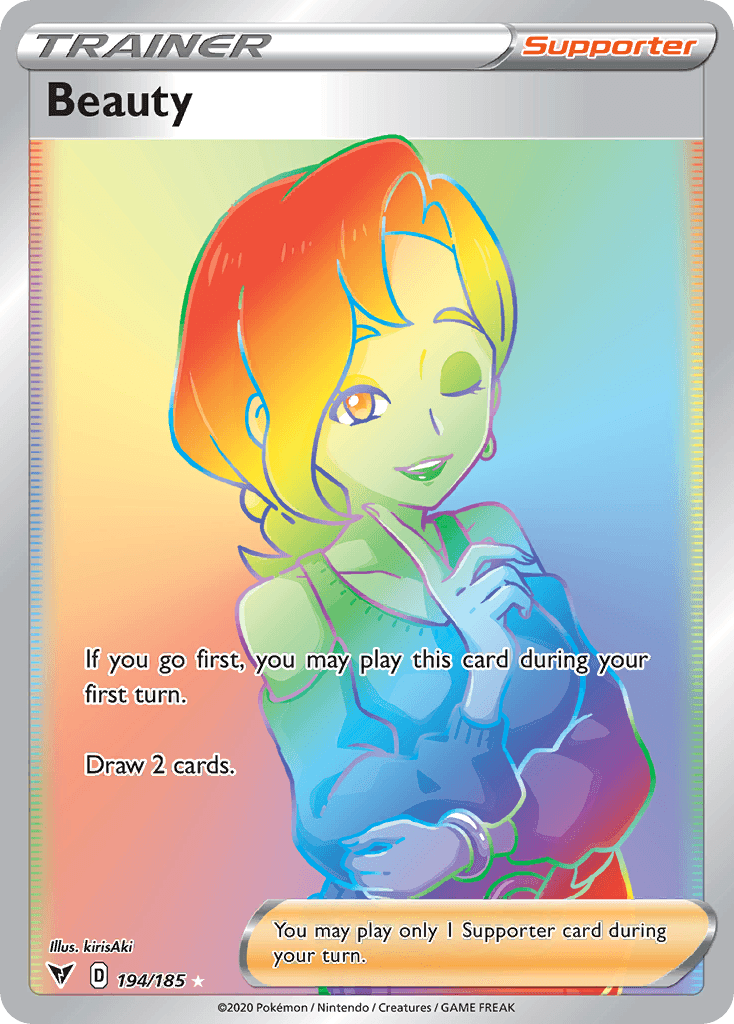 Beauty Vivid Voltage card