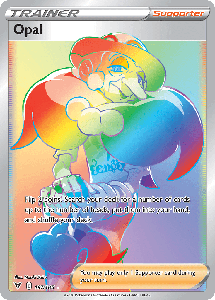 Opal Vivid Voltage card
