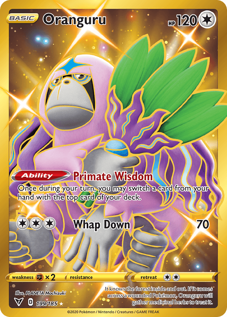 Oranguru Vivid Voltage card