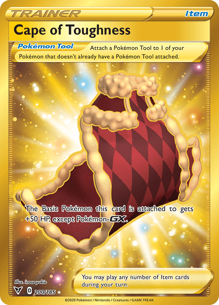 Cape of Toughness Vivid Voltage card