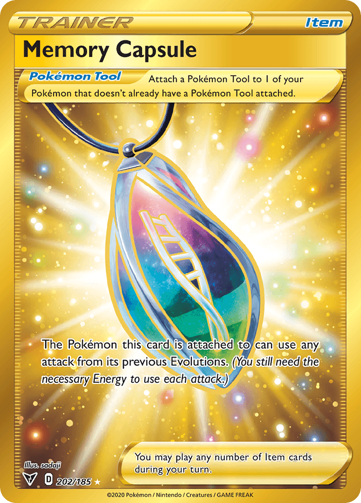 Memory Capsule Vivid Voltage card