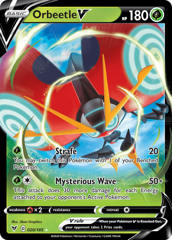 Orbeetle V Vivid Voltage card