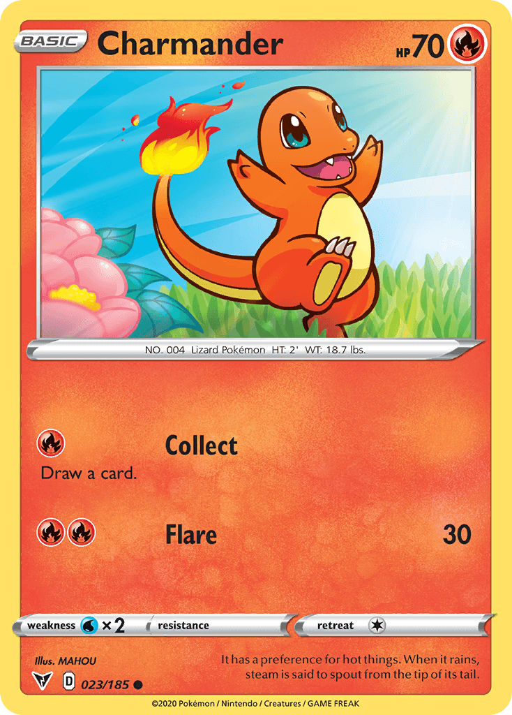 Charmander Vivid Voltage card