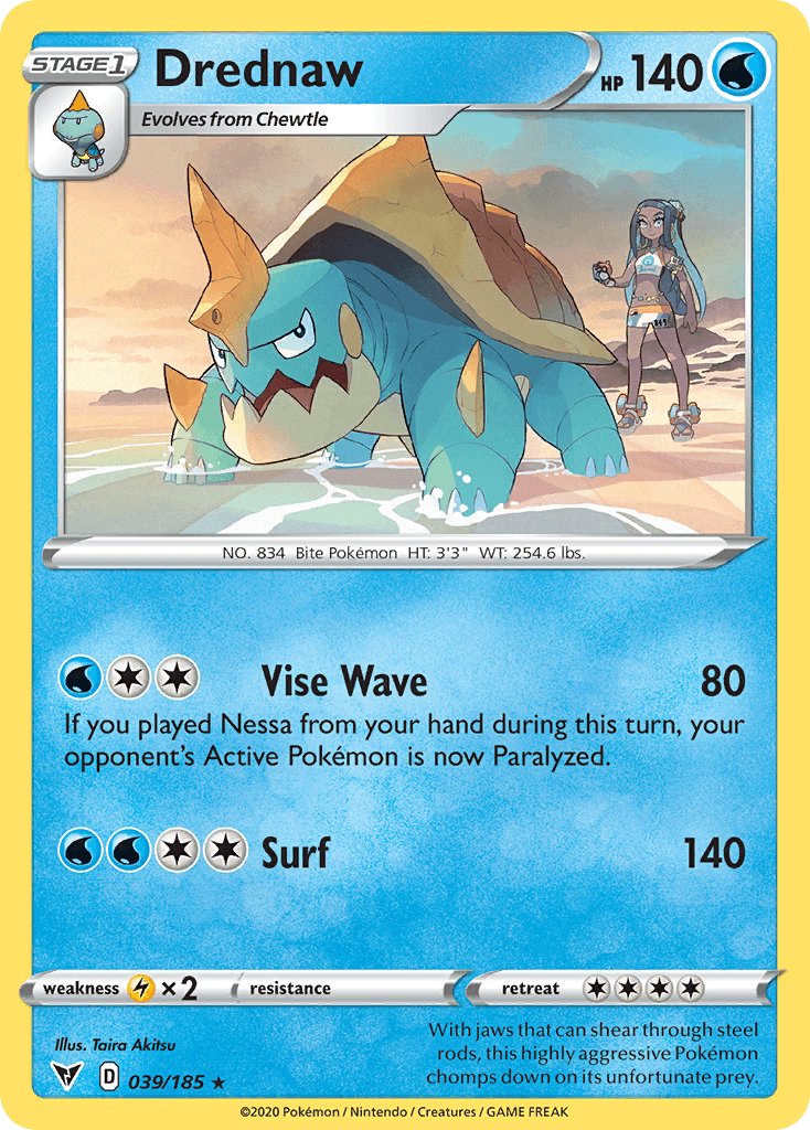 Drednaw Vivid Voltage card