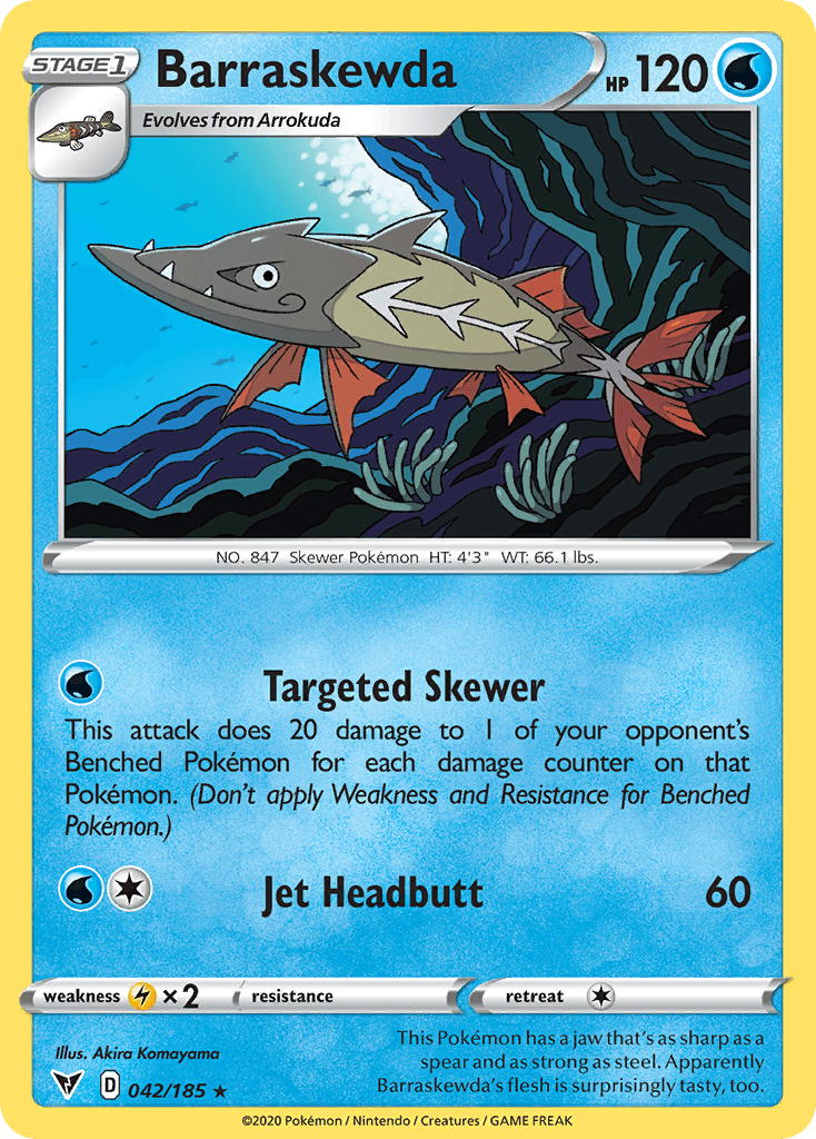 Barraskewda Vivid Voltage card